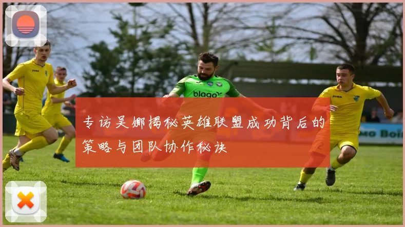 专访吴娜揭秘英雄联盟成功背后的策略与团队协作秘诀
